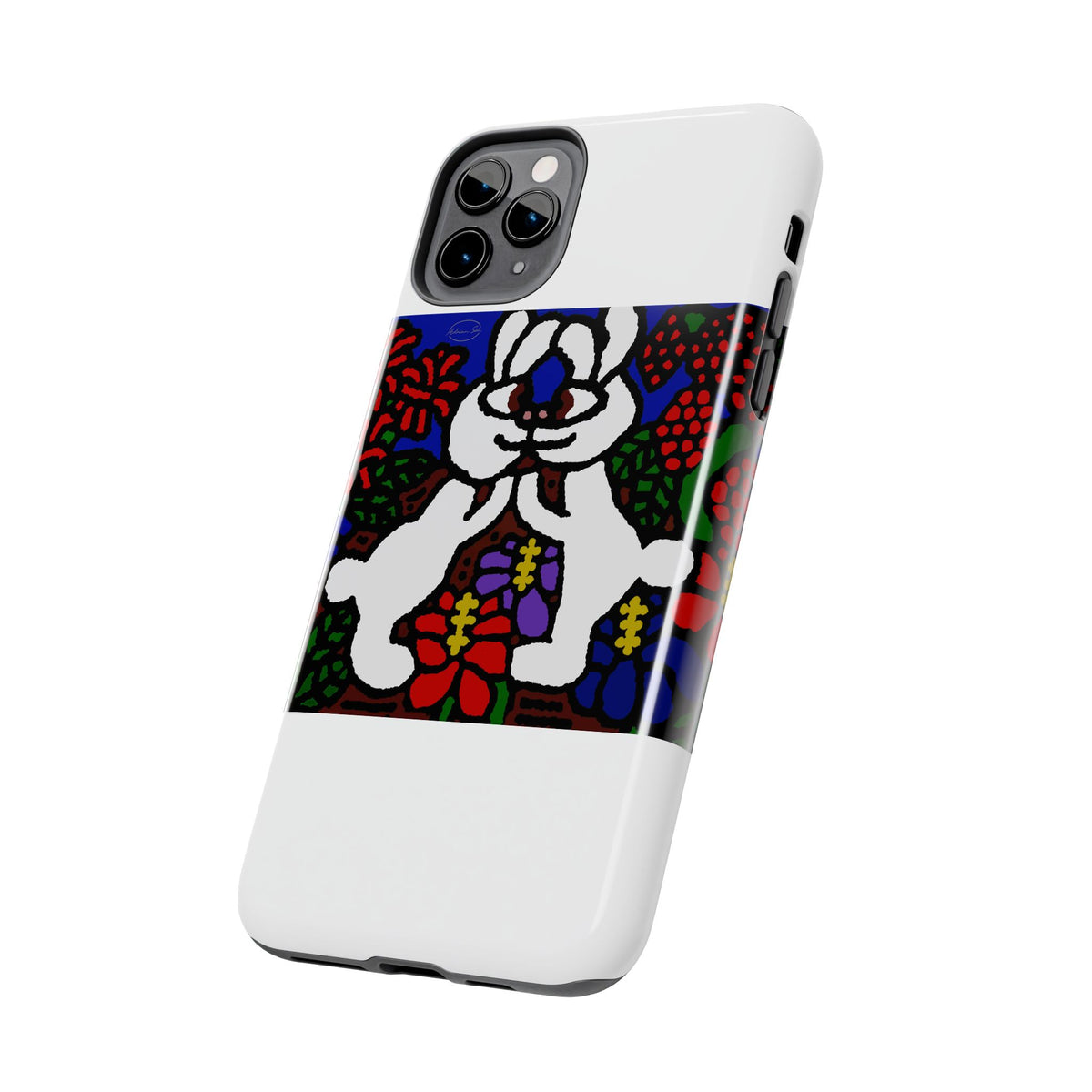 Bunnies in love Tough Phone Case