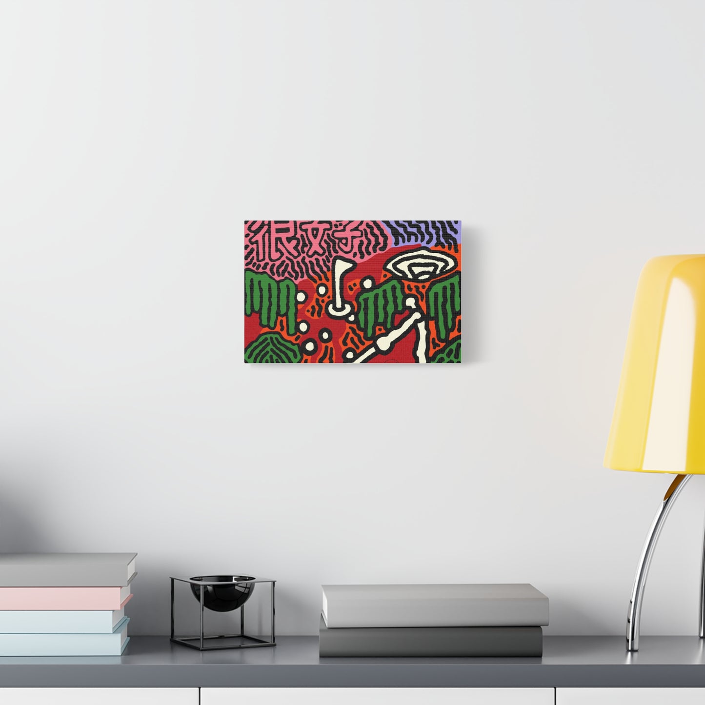 Hitting holes in one throughout life Canvas (Small)