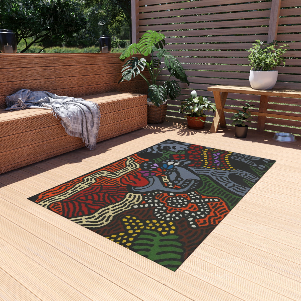 The end of an amazing long life journey — Outdoor Rug