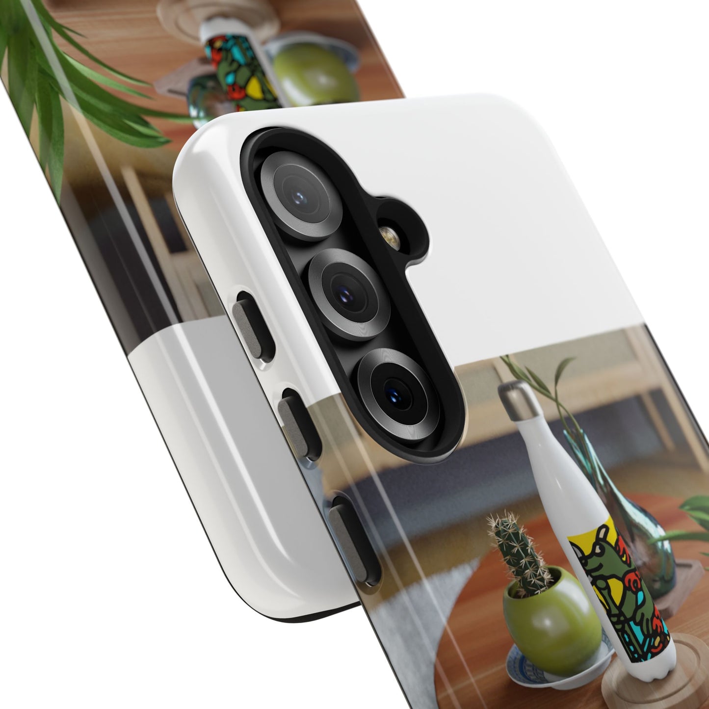 Two dragons enjoying a feast together Tough Phone Case