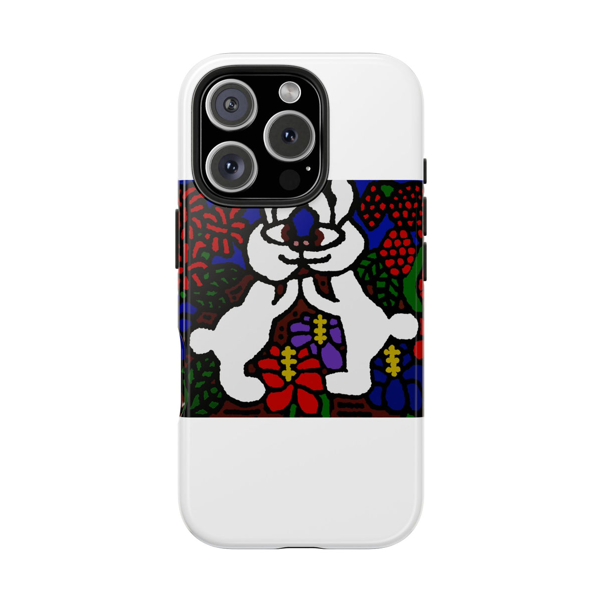 Bunnies in love Tough Phone Case