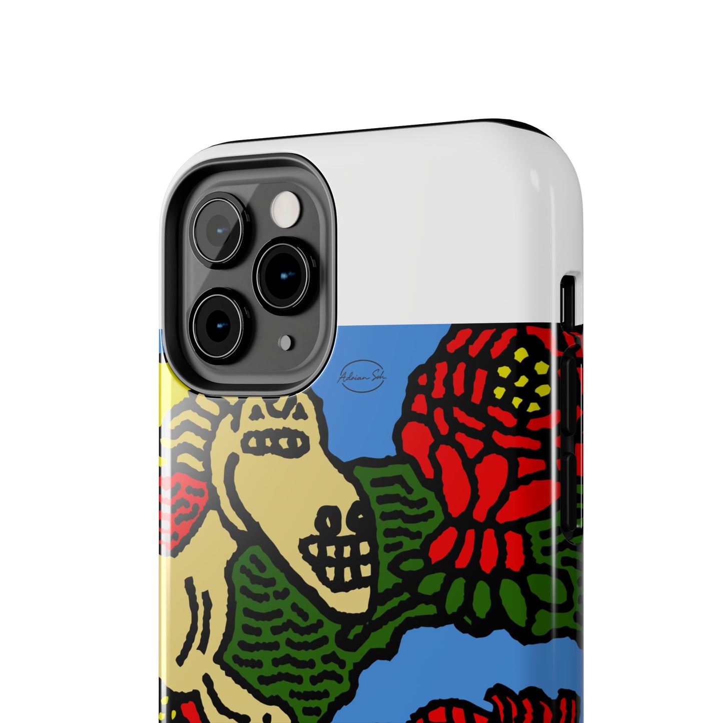 Galloping carefree through life Tough Phone Case