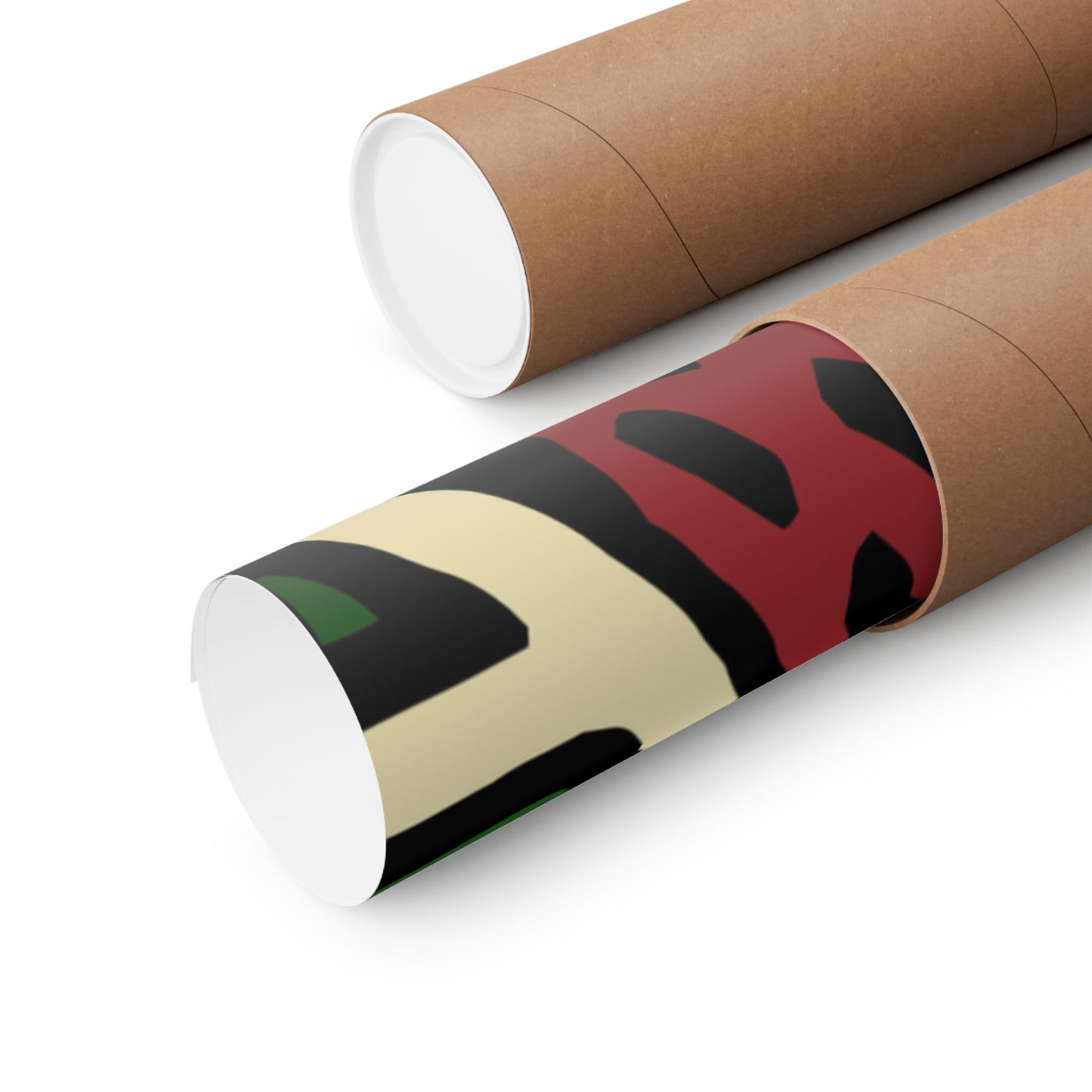 Ready for making big serves in life Matte Poster Horizontal (Large)
