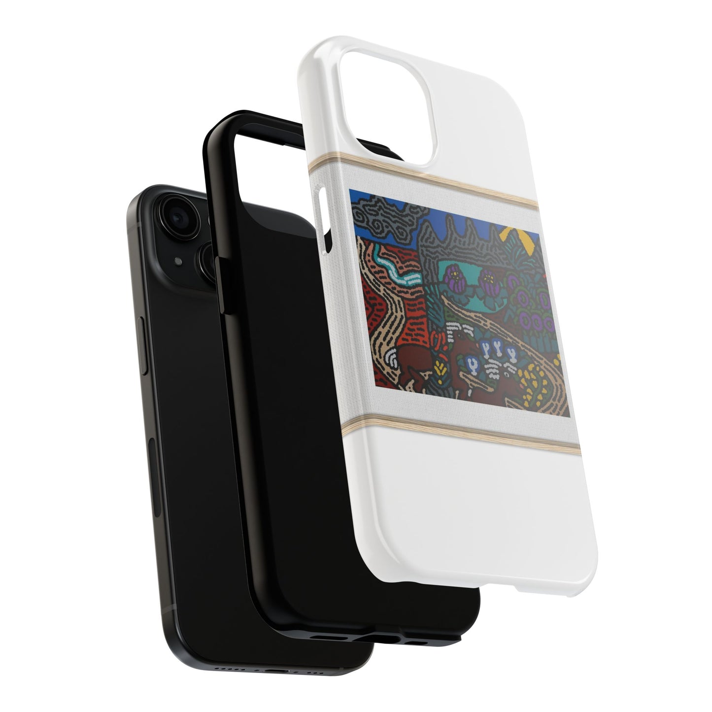 Road to a Sanctuary and Oasis Tough Phone Case