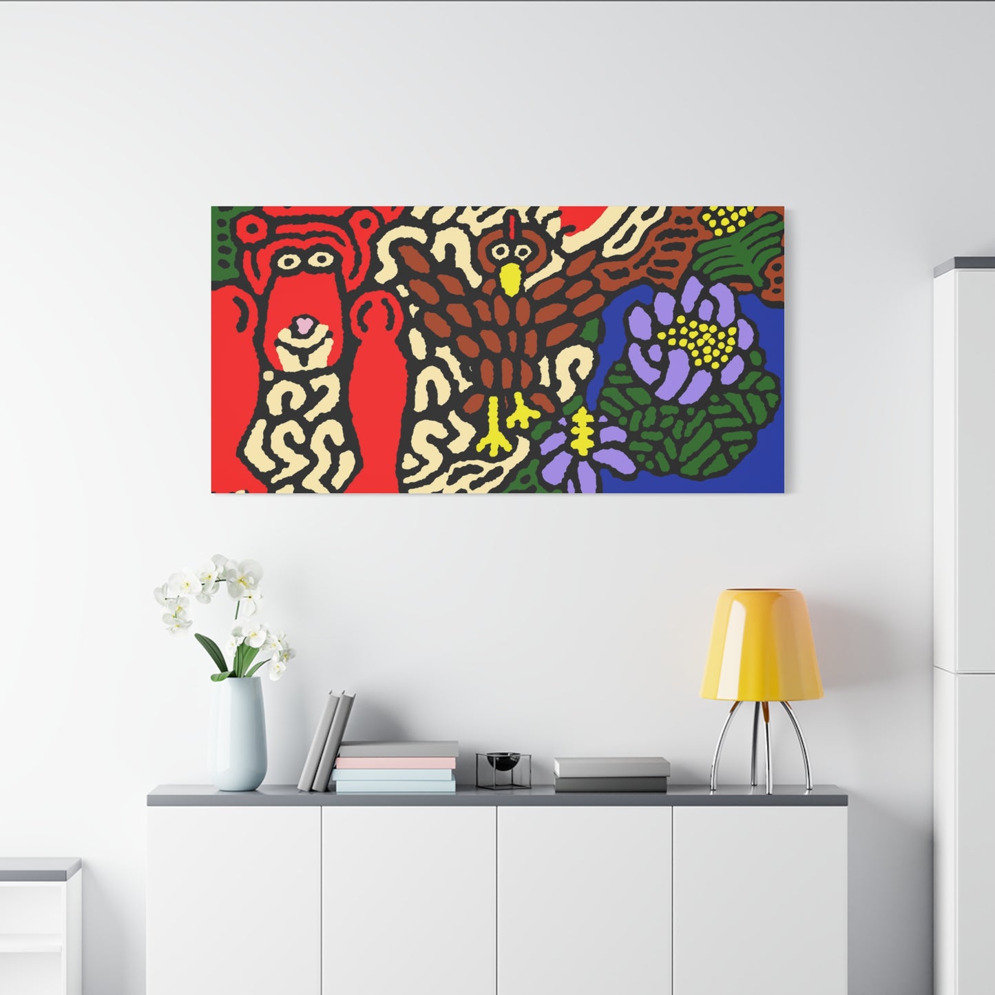 Friendly competition Canvas (Small)