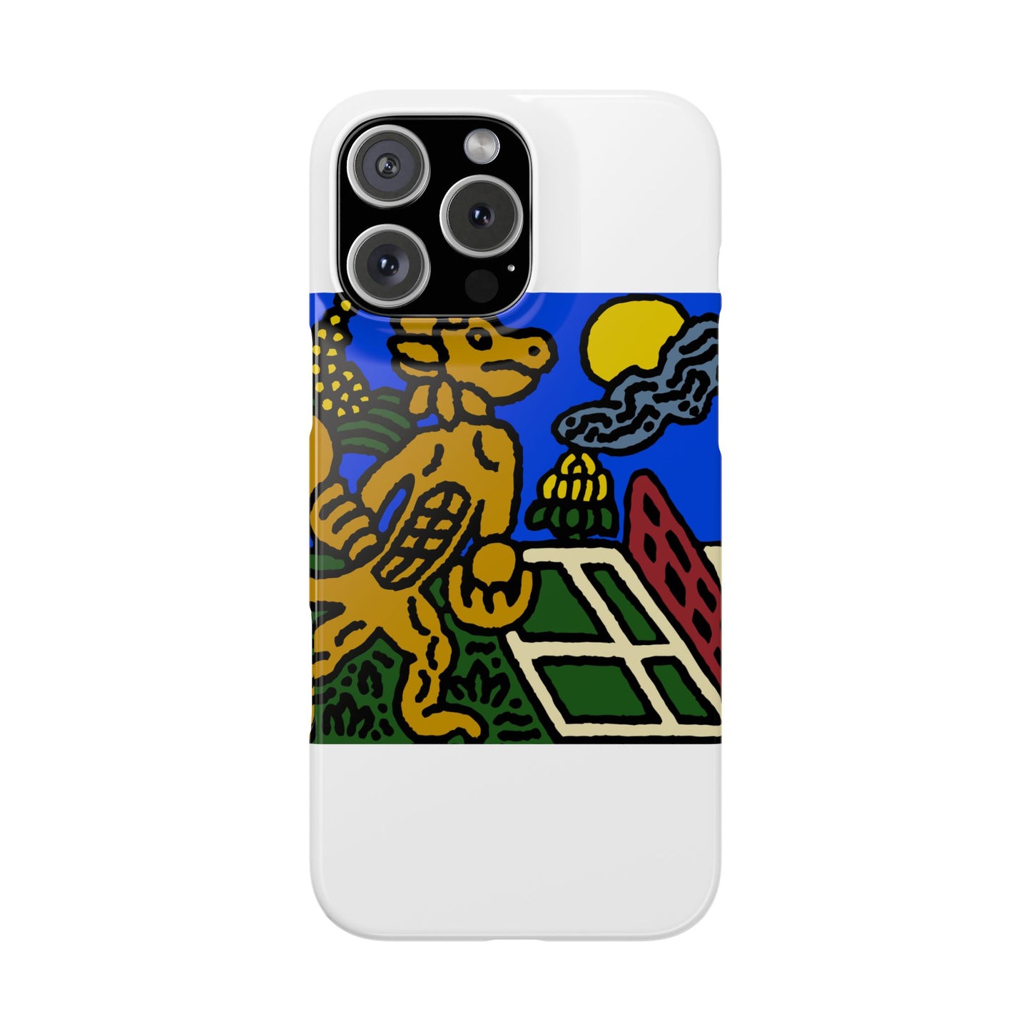 Ready for making big serves in life Slim Phone Case
