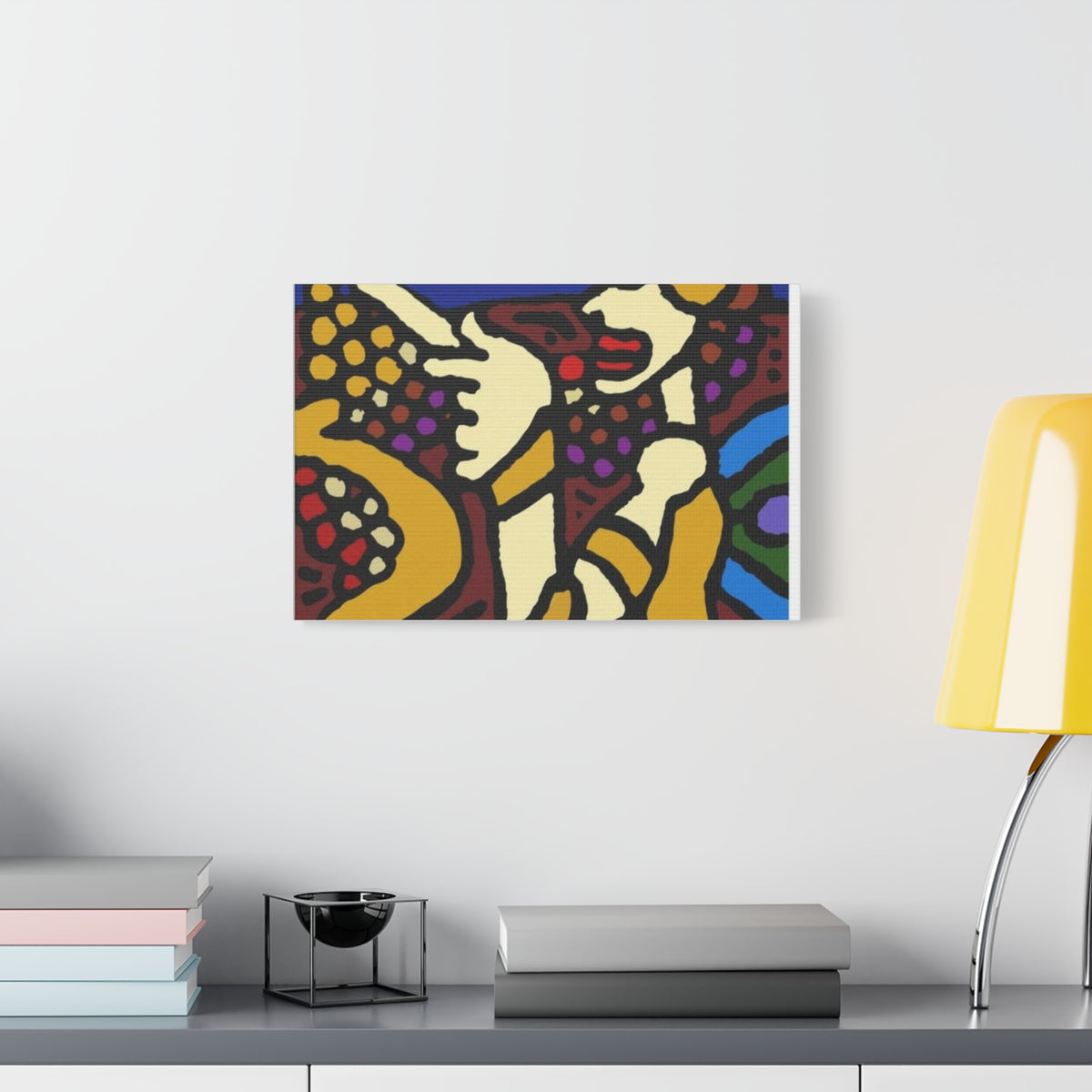 The golden snake being blessed by the fairy Canvas (Small)