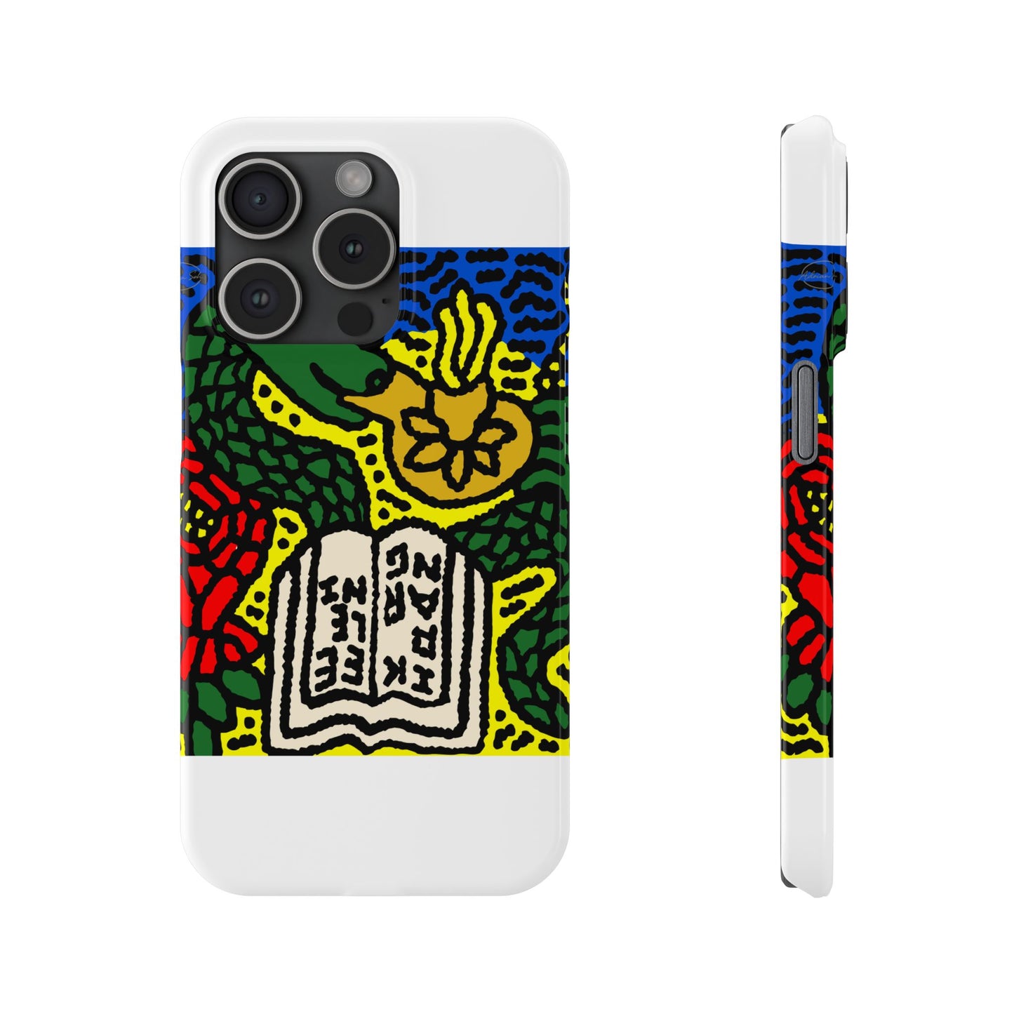 Shining a light on knowledge Slim Phone Case