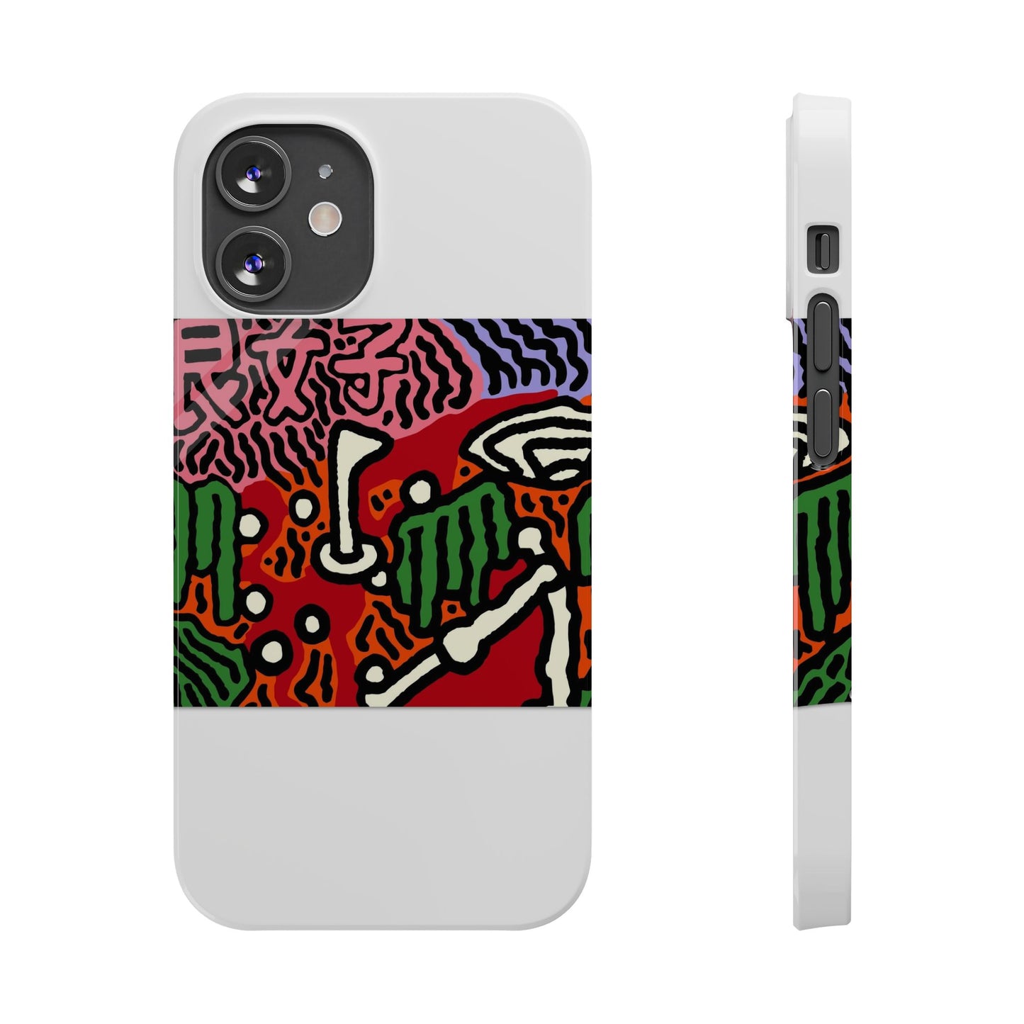 Scoring goals throughout life Slim Phone Case