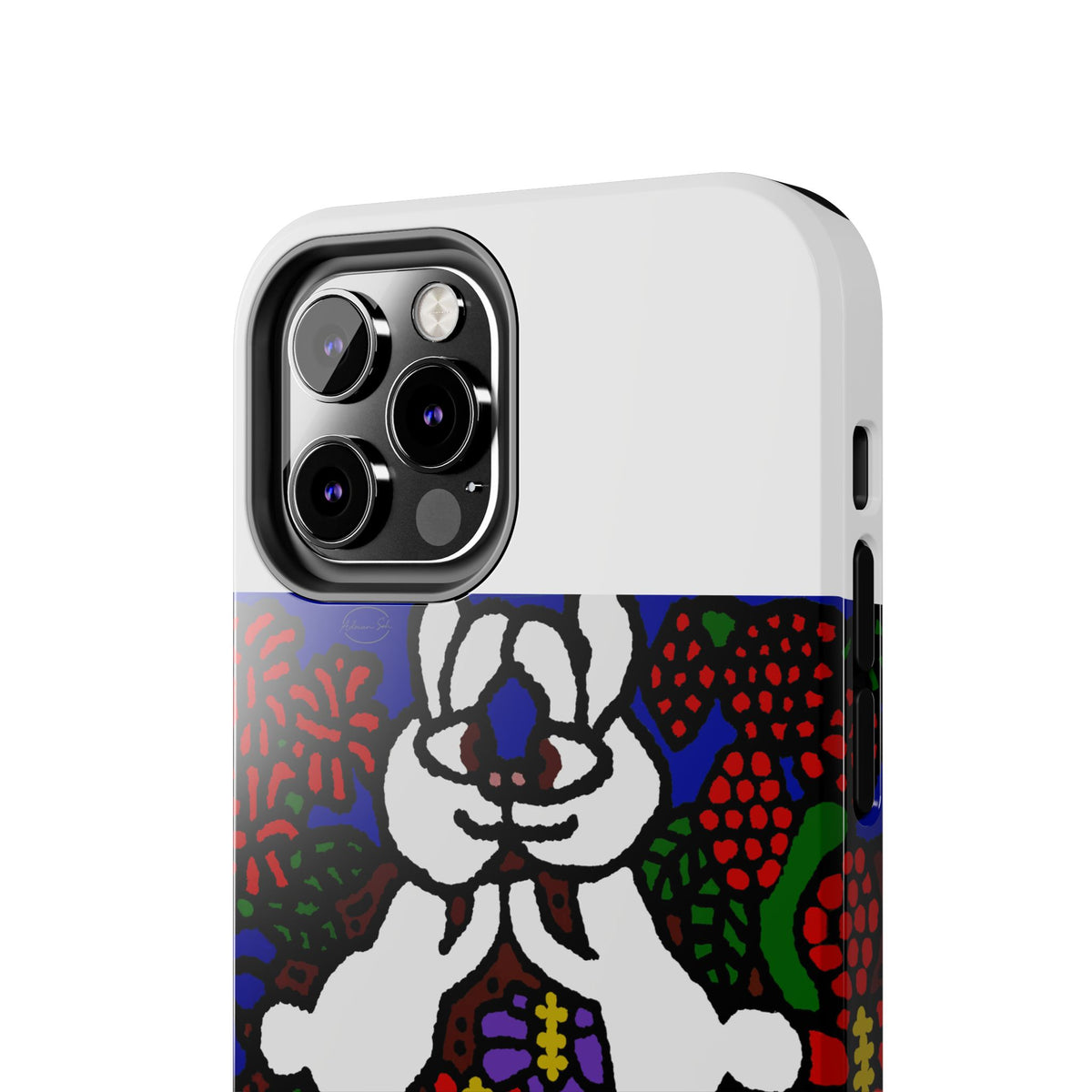 Bunnies in love Tough Phone Case