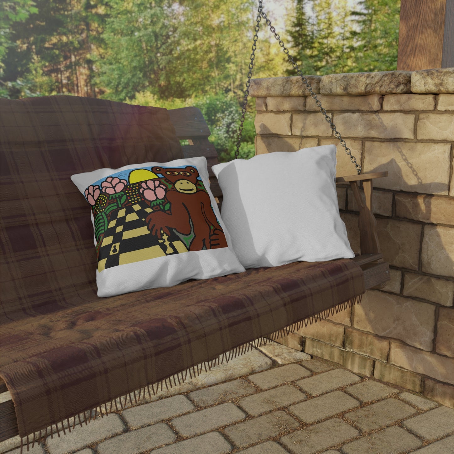 The supreme strategist — Outdoor Pillow