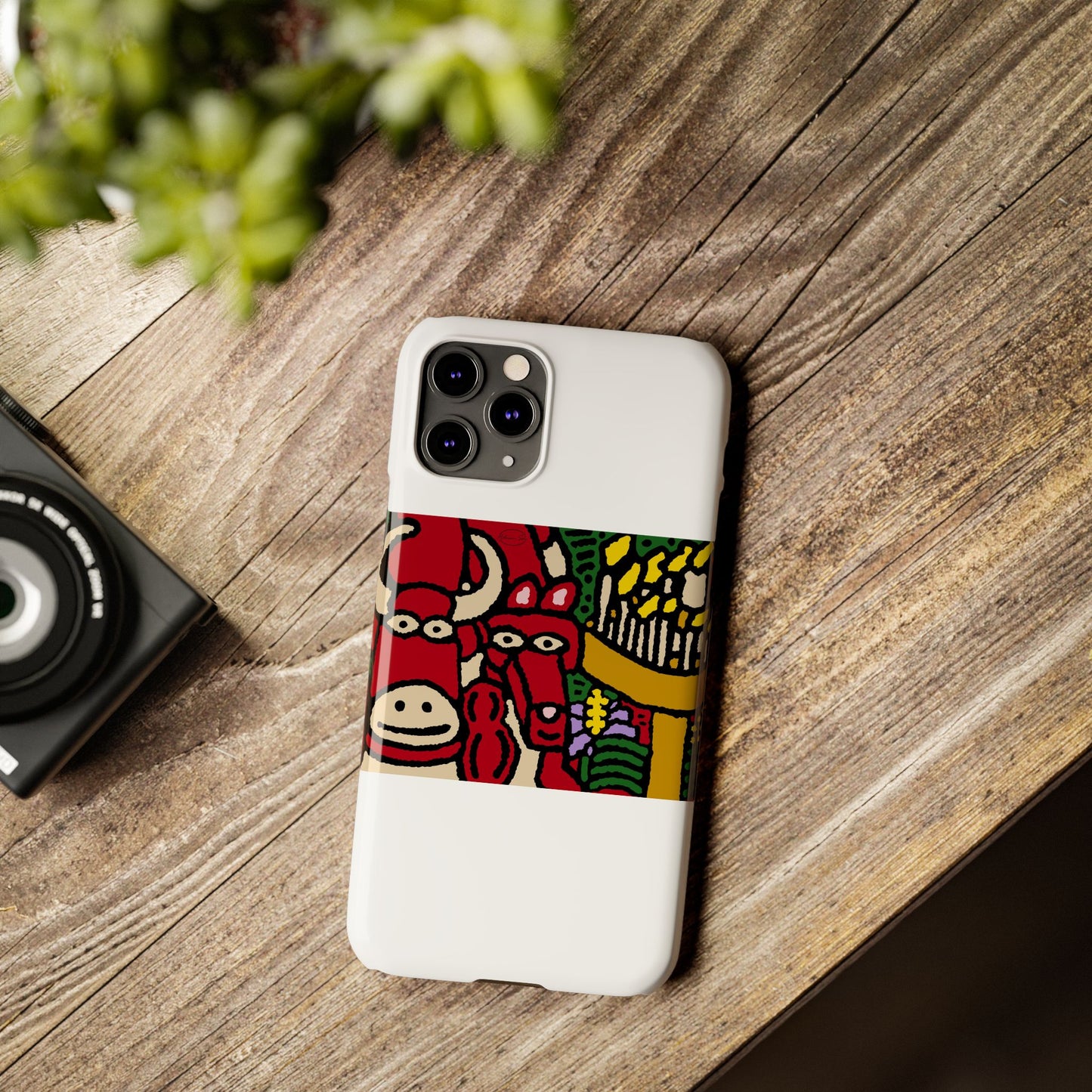 Going blessed by light together Slim Phone Case