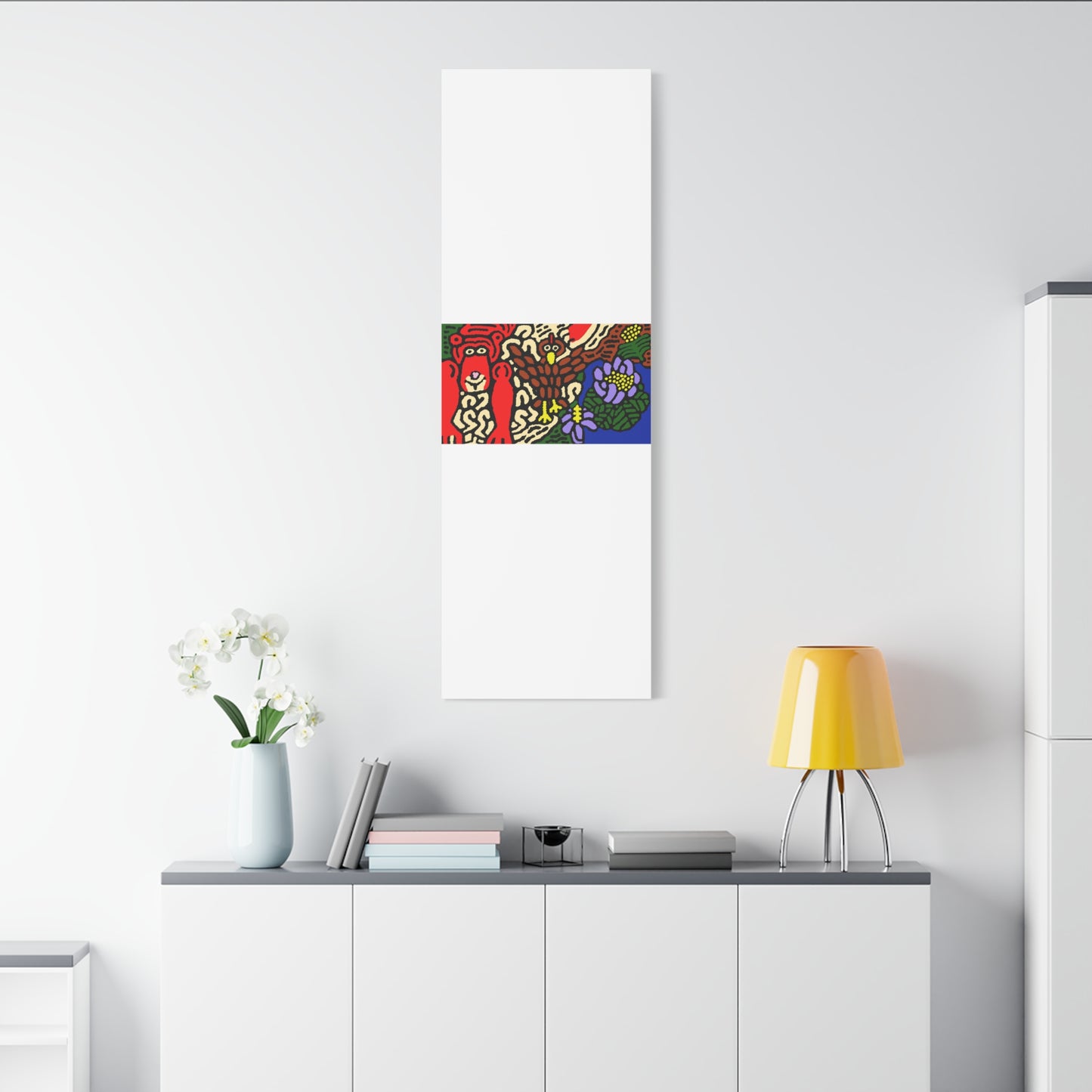 Friendly competition Canvas (Large)