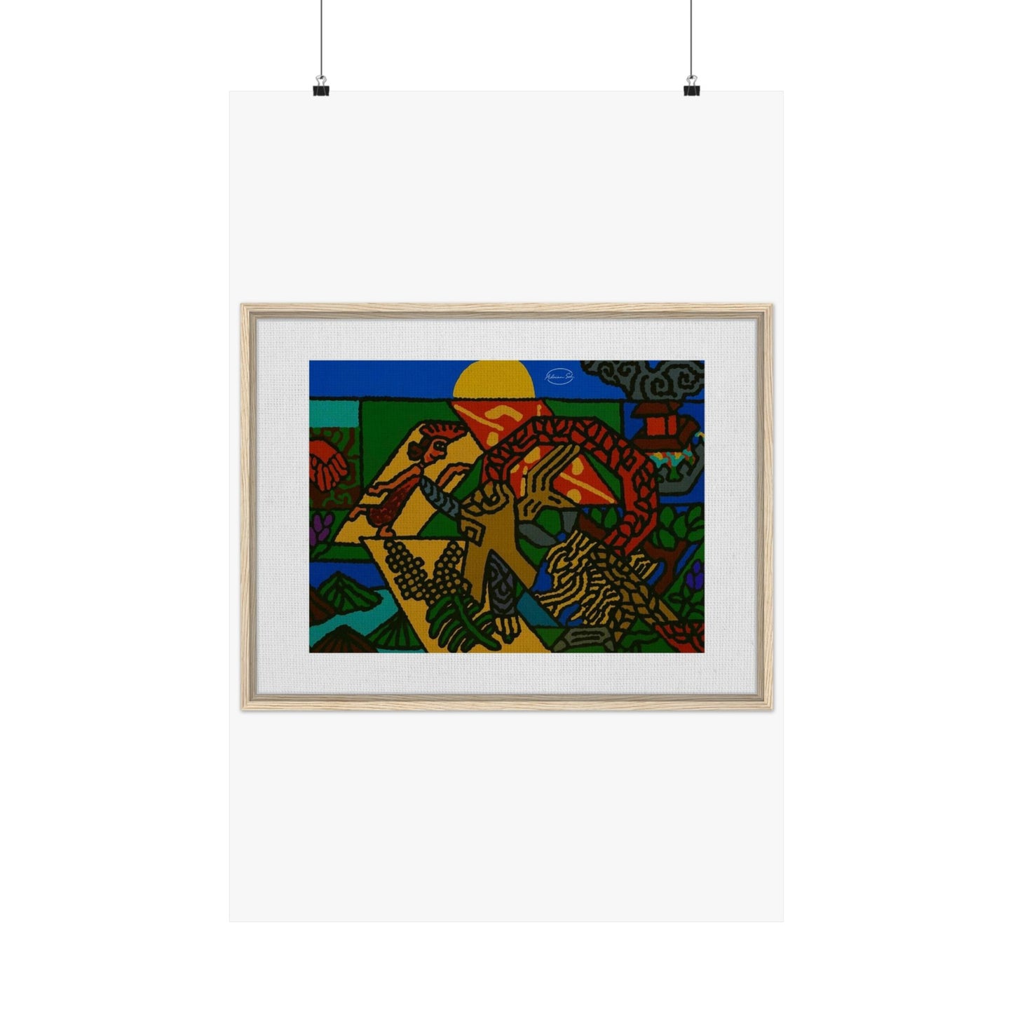 Drawing your own destiny Matte Poster Vertical (Large)