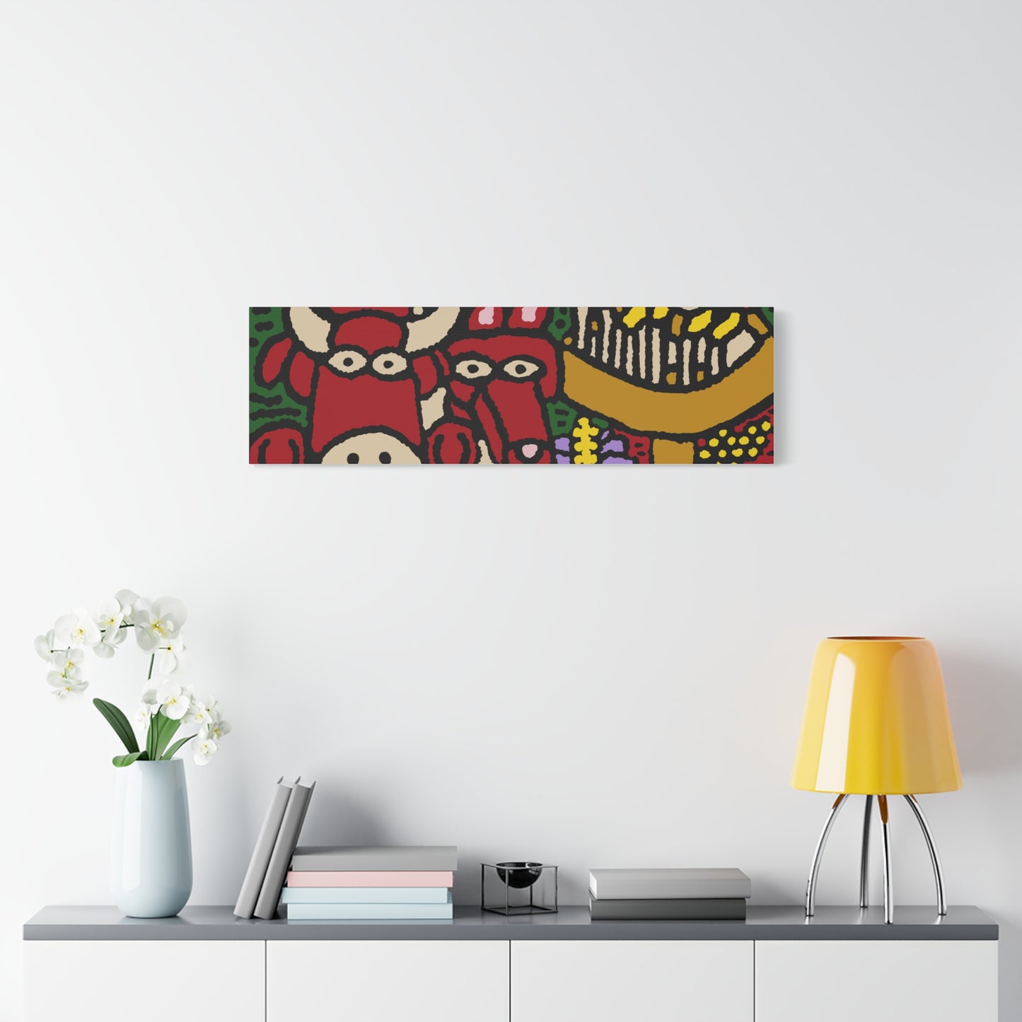 Going blessed by light together Canvas (Small)