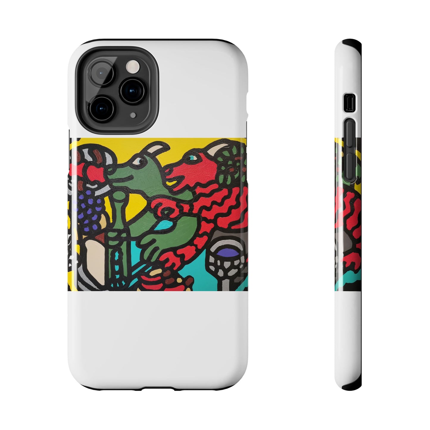 Enjoying our companionship Tough Phone Case
