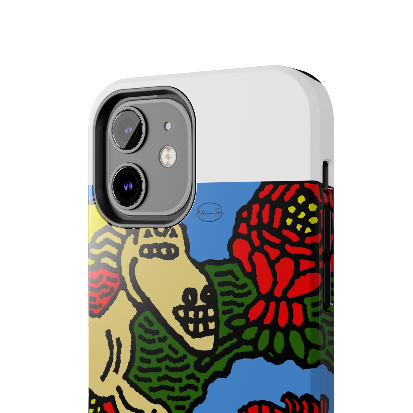 Galloping carefree through life Tough Phone Case