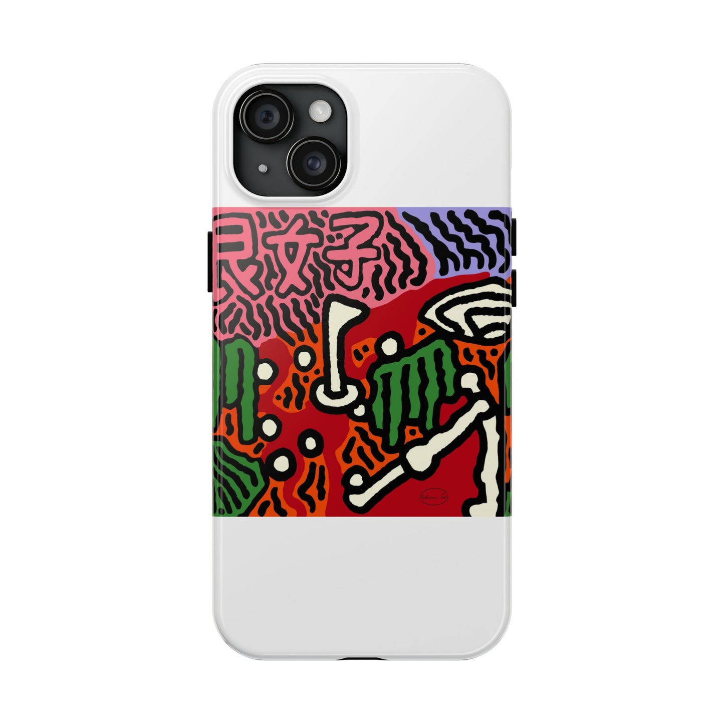 Hitting holes in one throughout life Tough Phone Case
