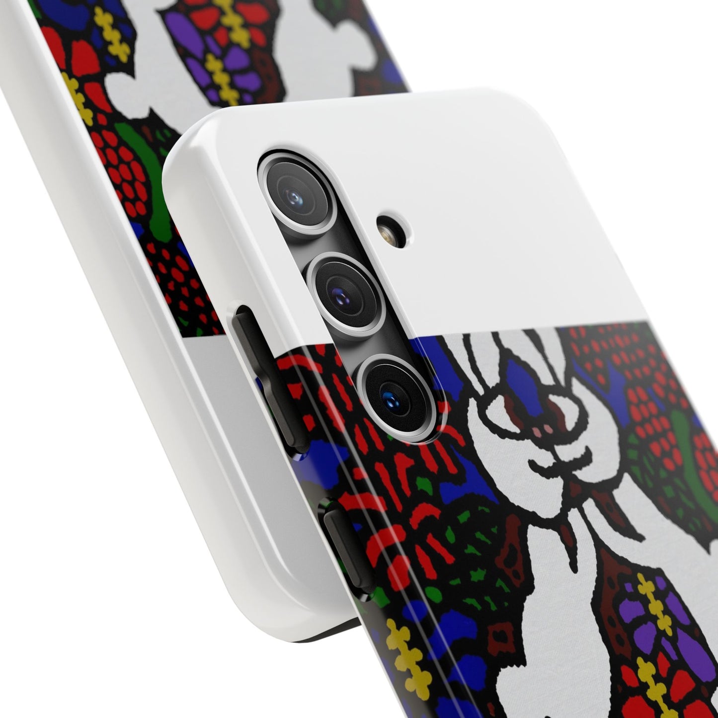 Bunnies in love Tough Phone Case
