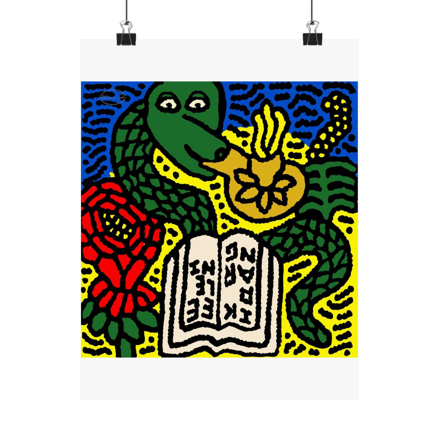 Shining a light on knowledge Matte Poster Vertical (Large)