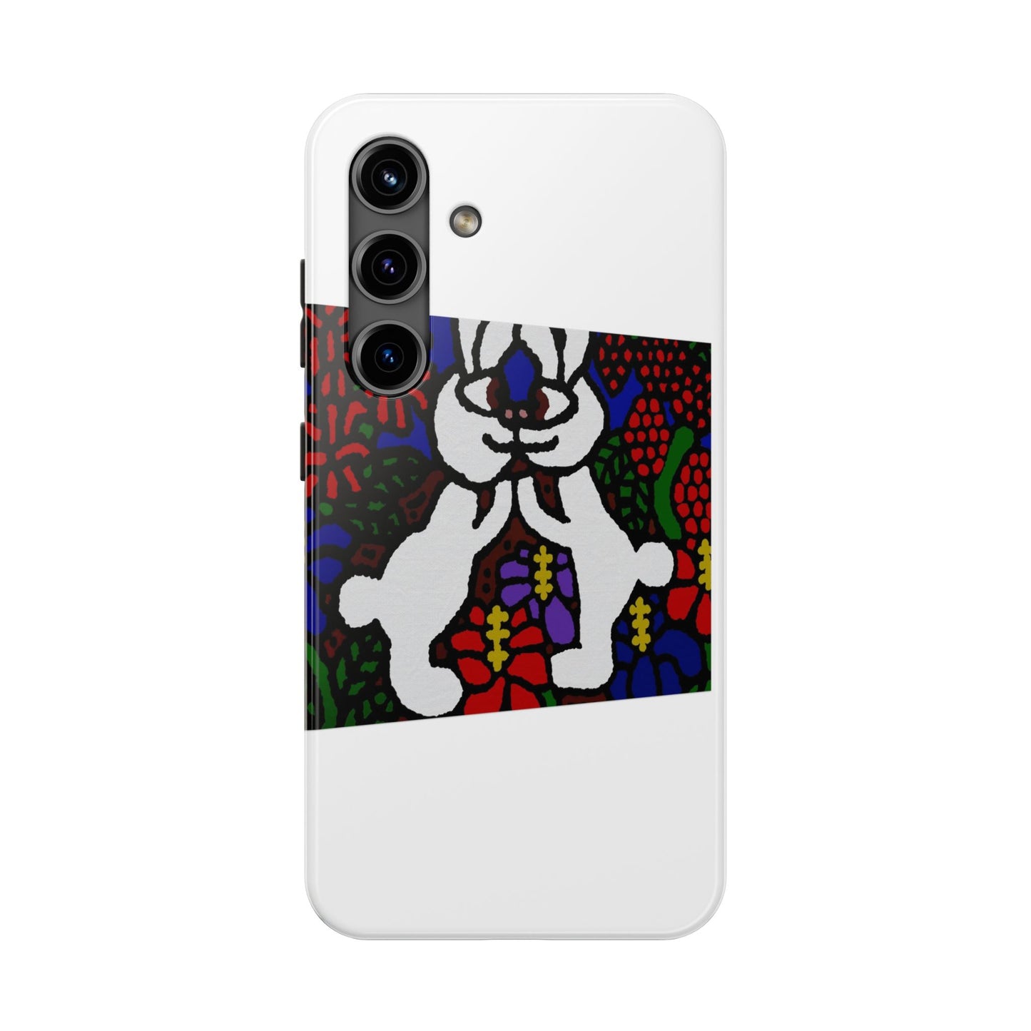 Bunnies in love Tough Phone Case
