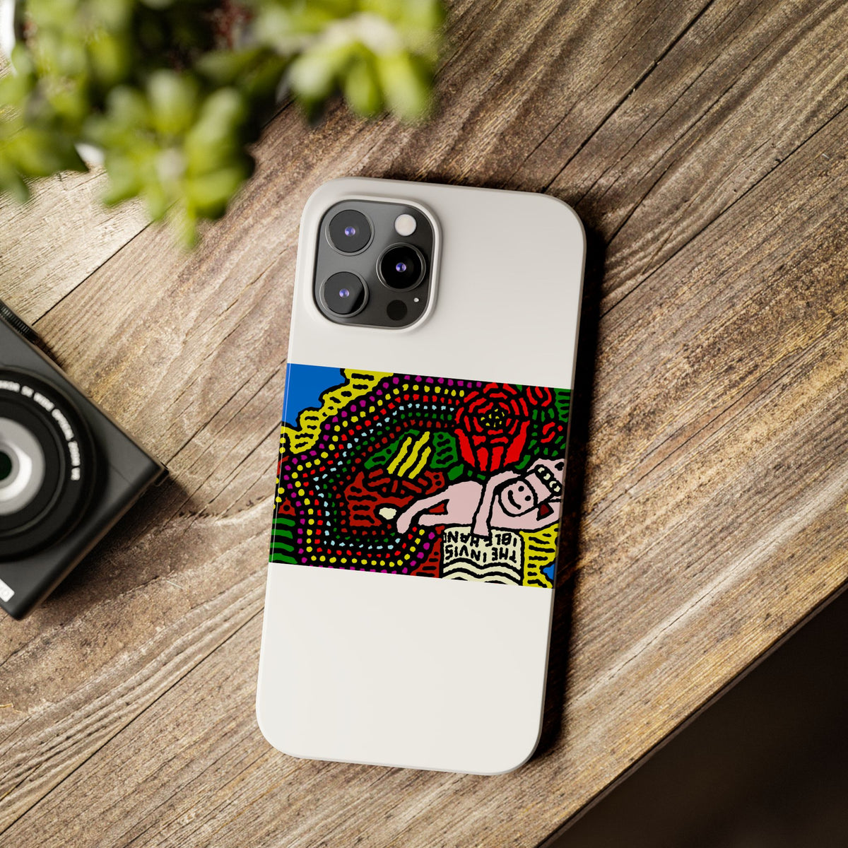 Enjoying our companionship Slim Phone Case