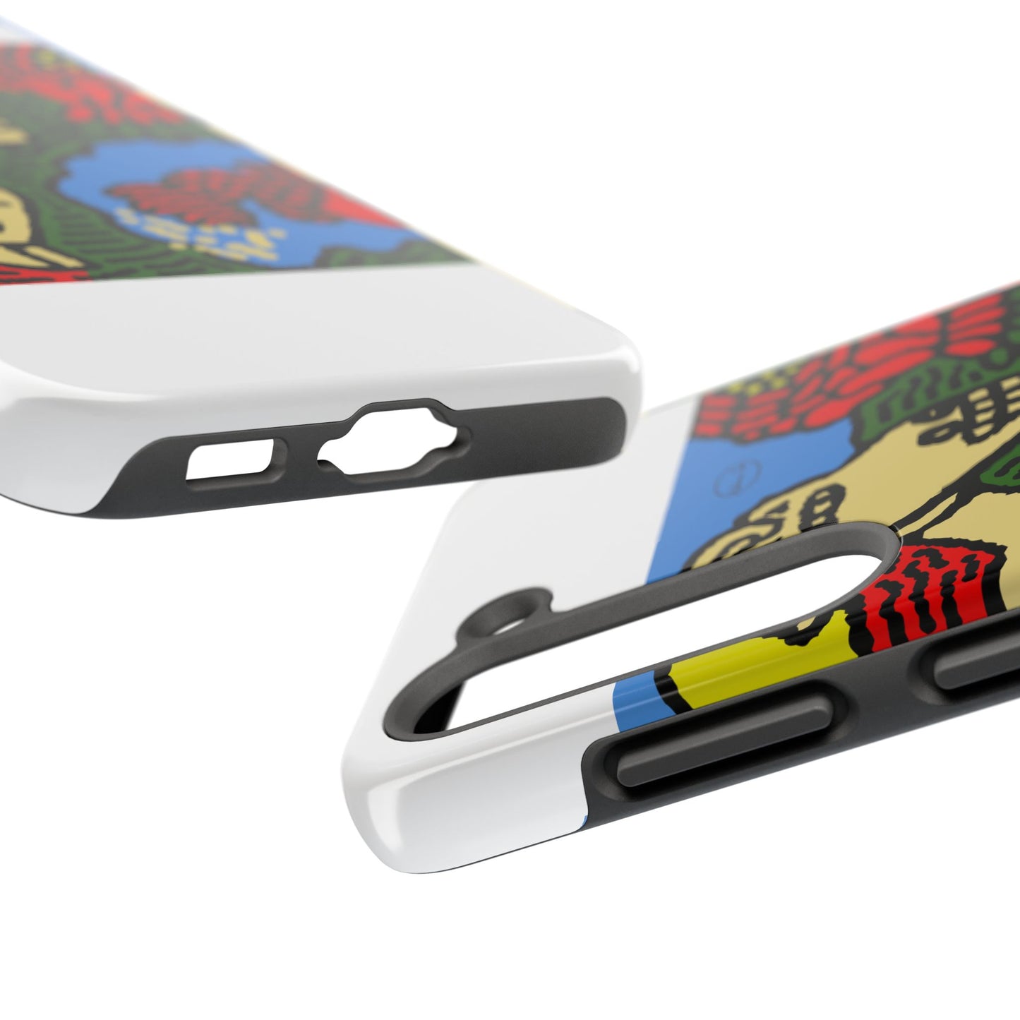 Galloping carefree through life Tough Phone Case