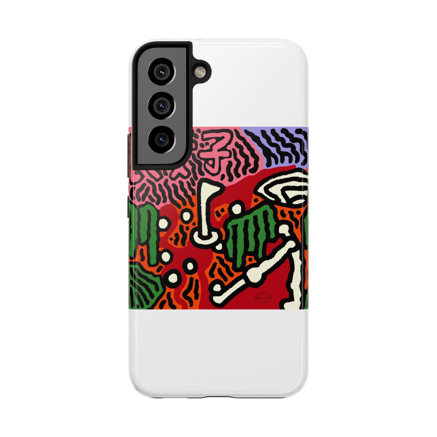 Hitting holes in one throughout life Tough Phone Case
