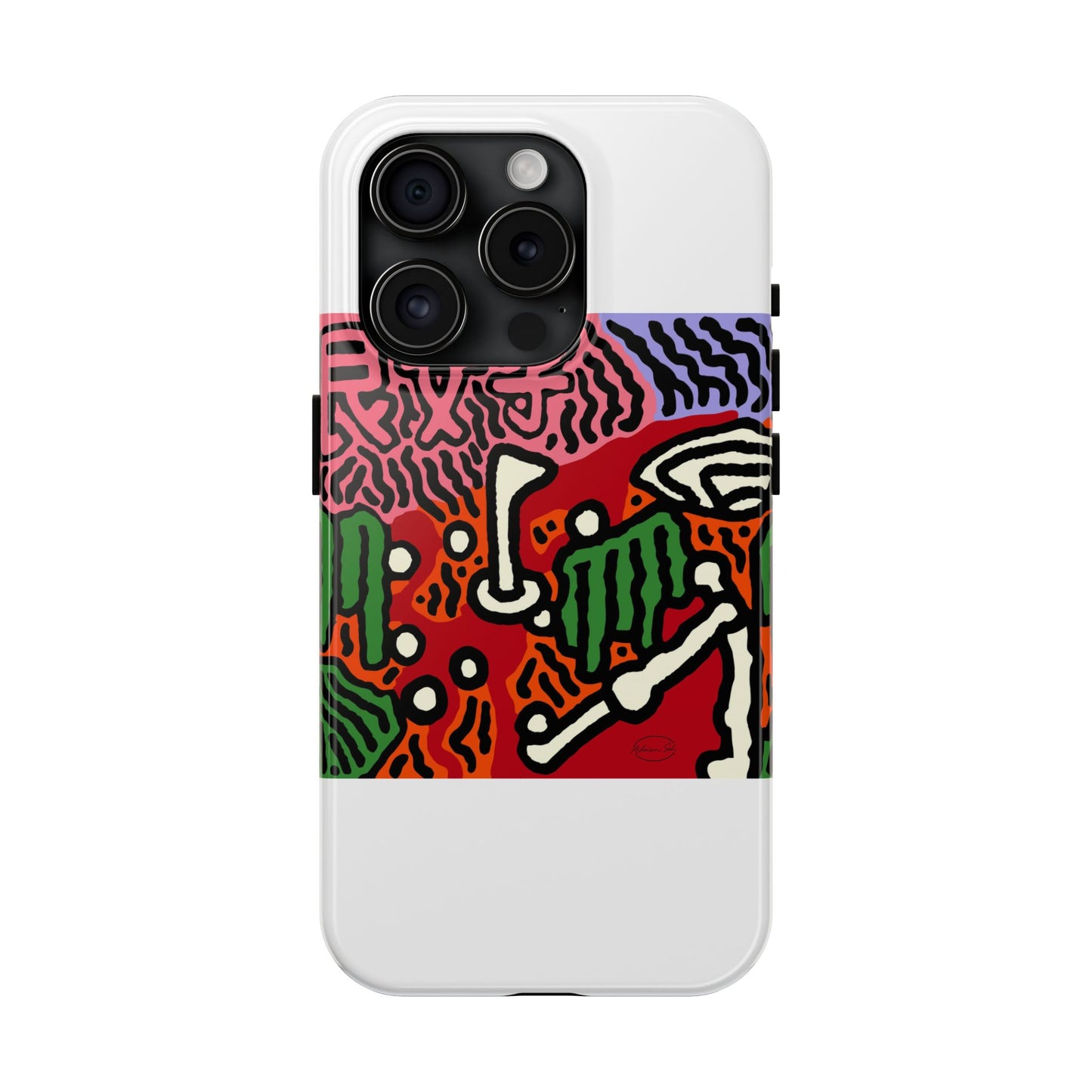 Hitting holes in one throughout life Tough Phone Case