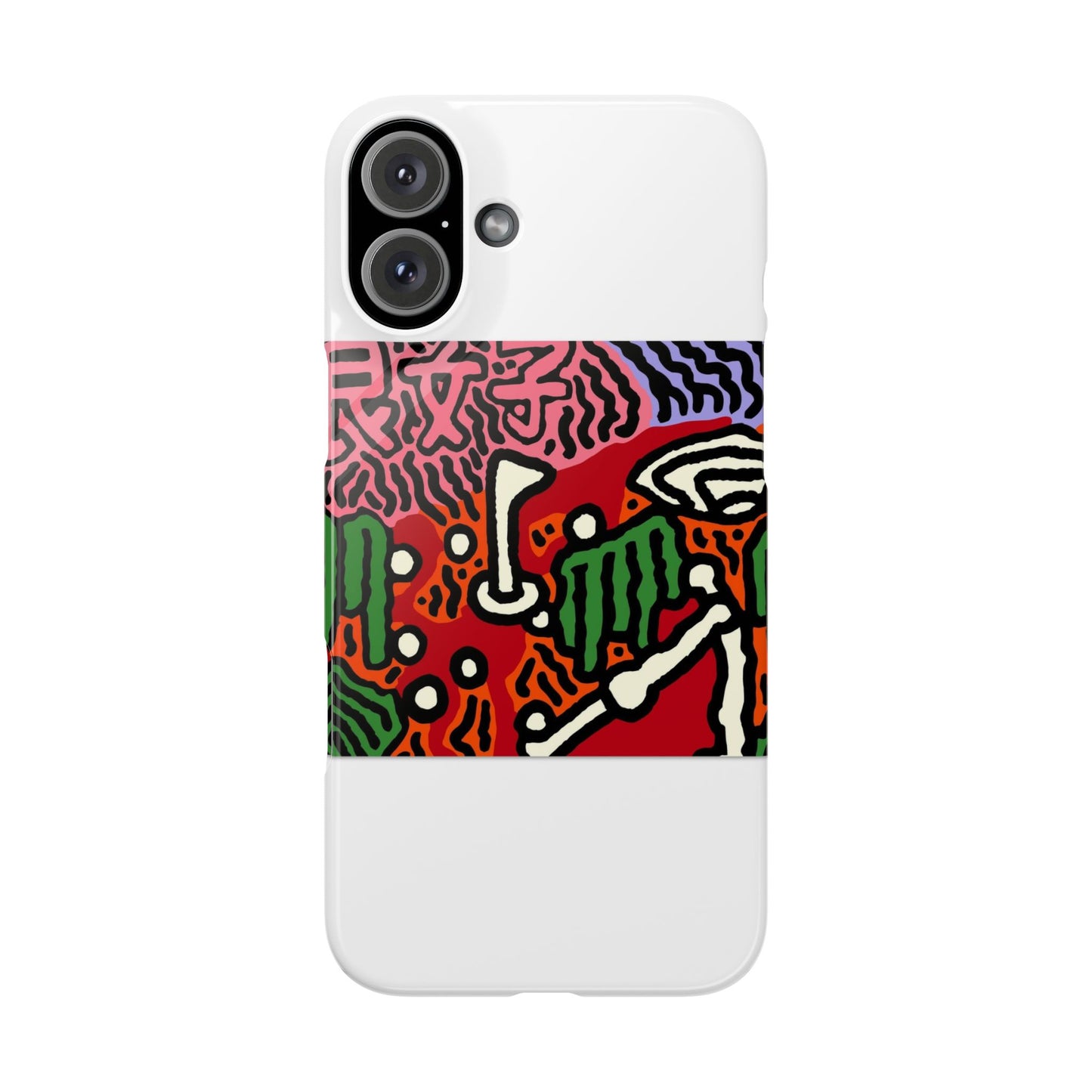 Scoring goals throughout life Slim Phone Case