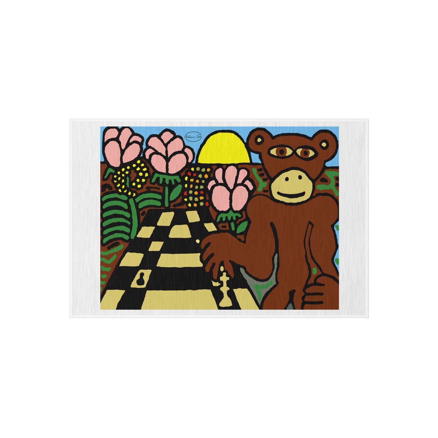 The supreme strategist — Outdoor Rug