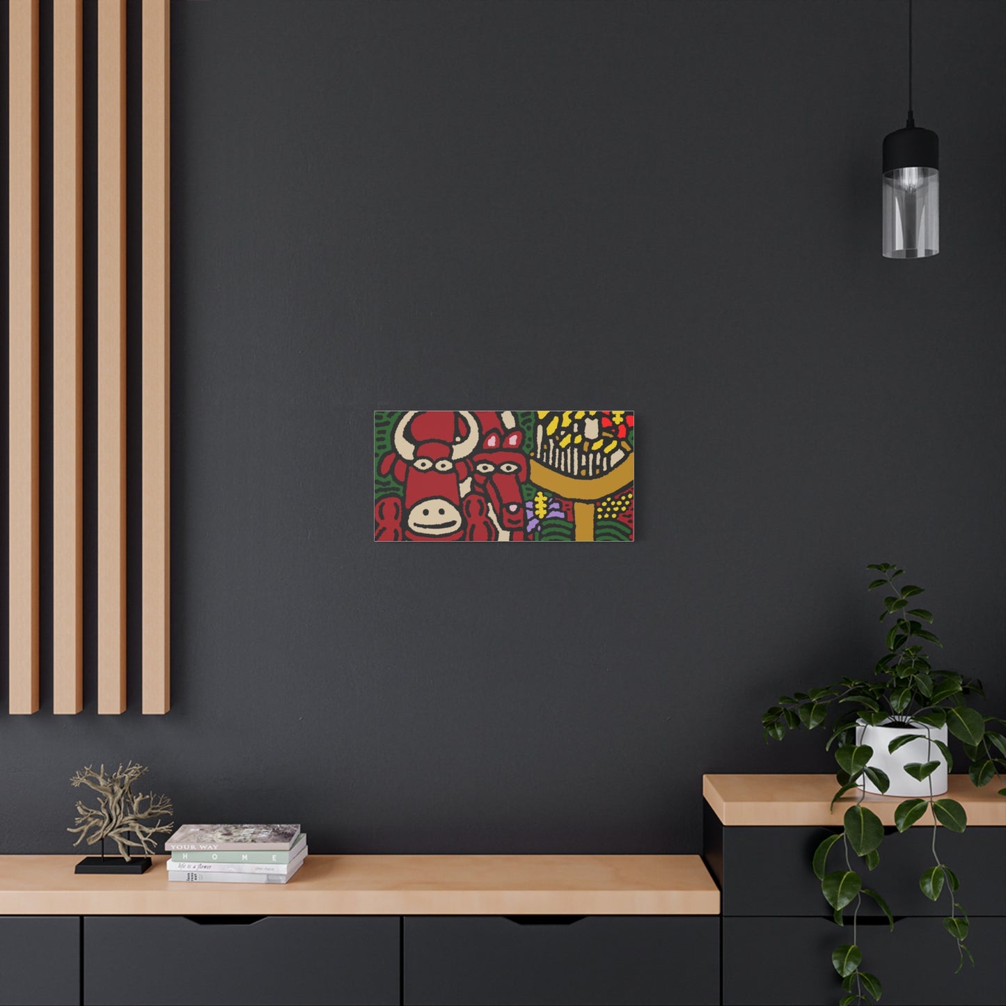 Going blessed by light together Canvas (Small)