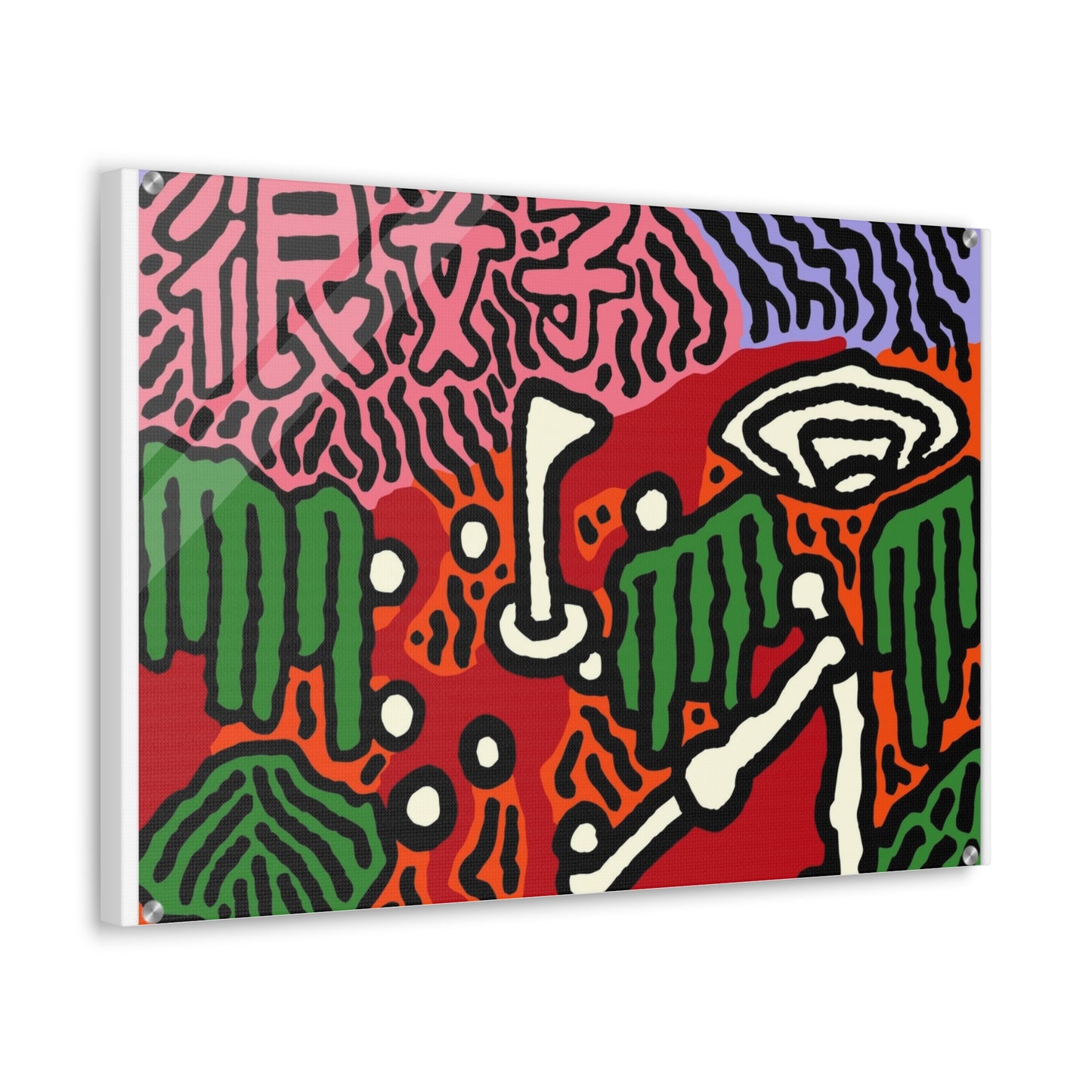 Scoring goals throughout life Canvas (Large)