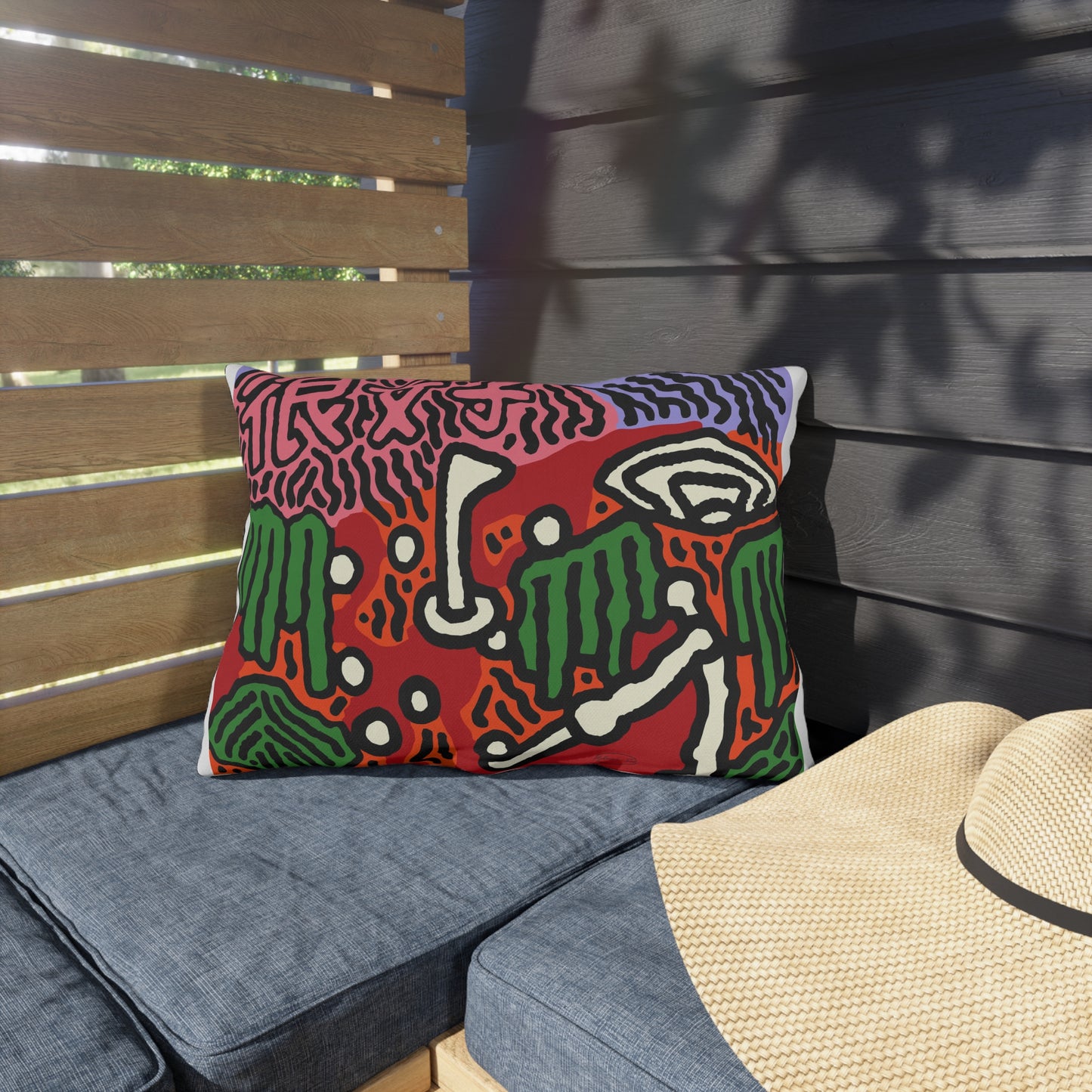 Hitting holes in one throughout life — Outdoor Pillow
