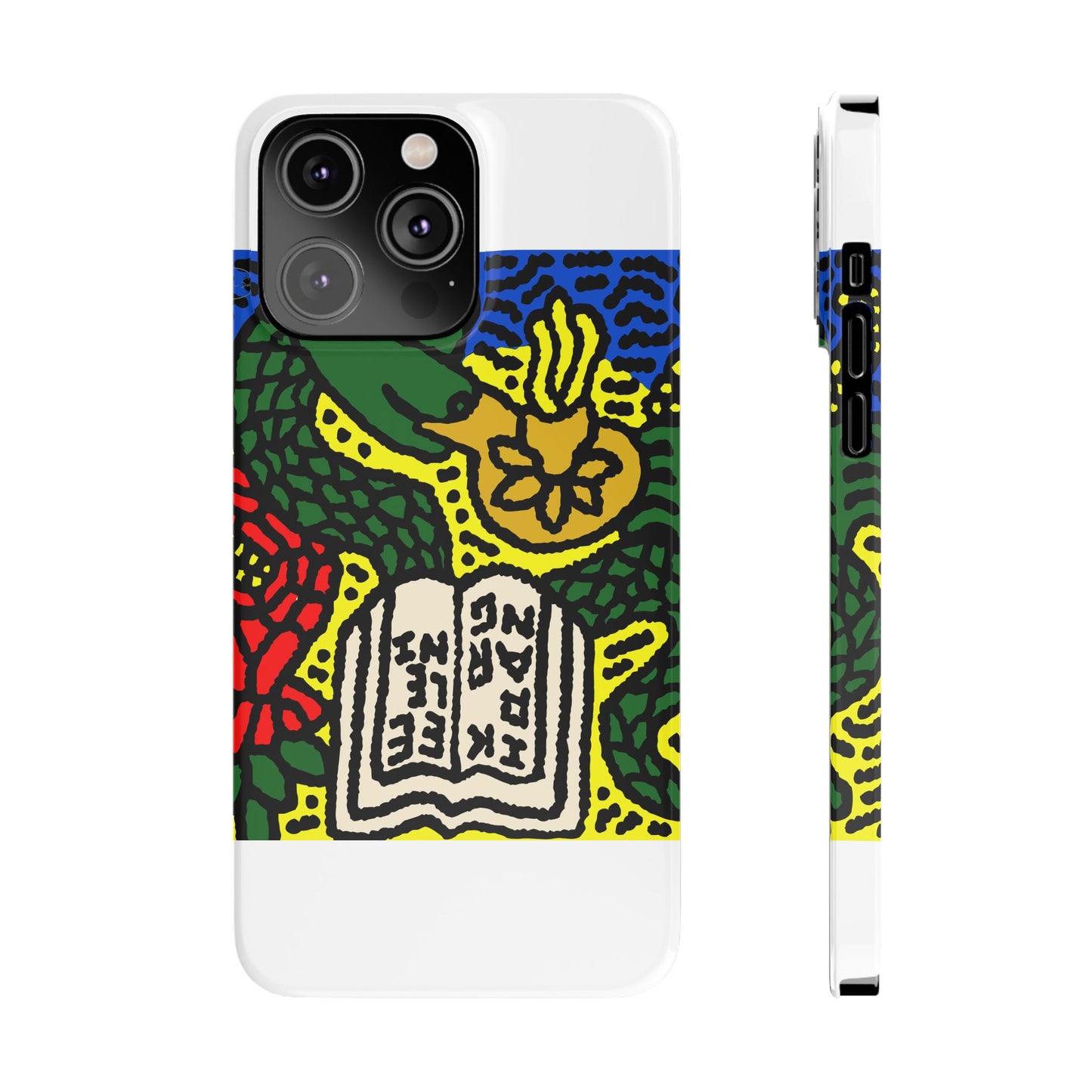 Shining a light on knowledge Slim Phone Case