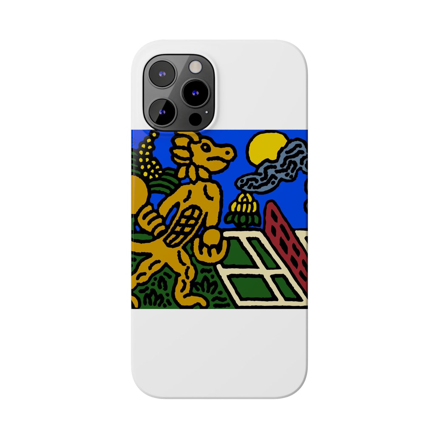 Ready for making big serves in life Slim Phone Case