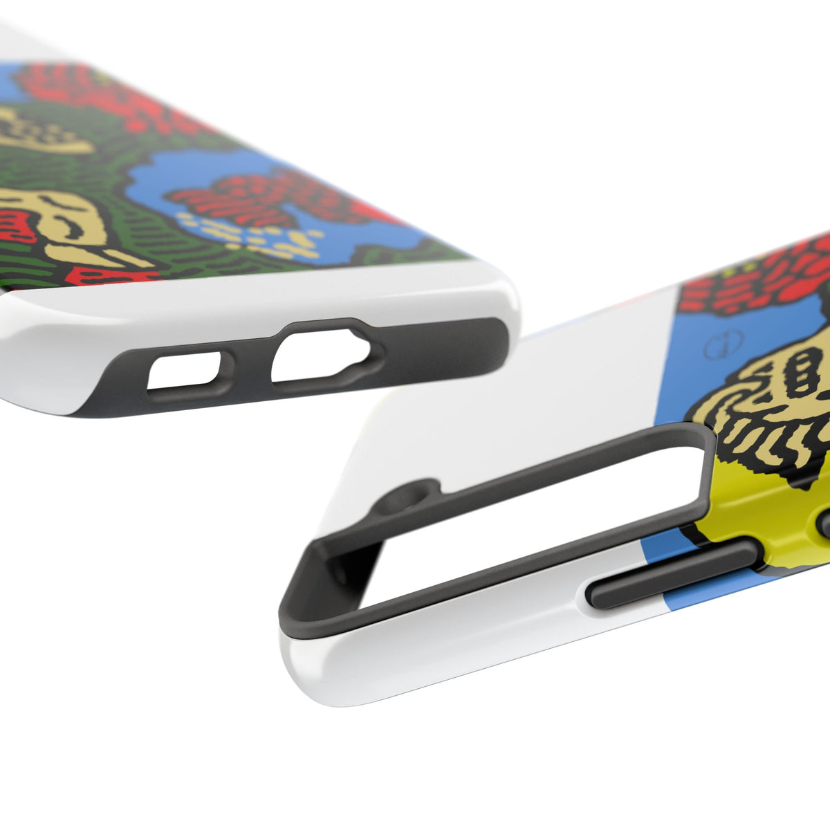 Galloping carefree through life Tough Phone Case