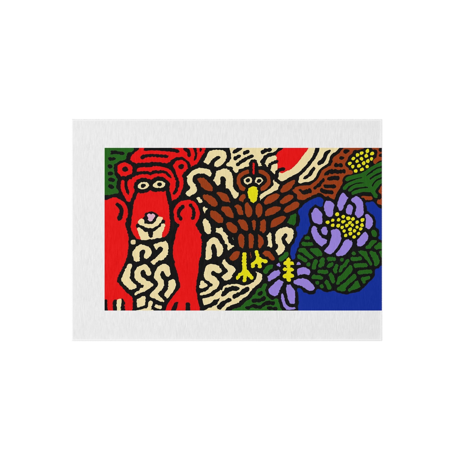 Friendly competition — Outdoor Rug