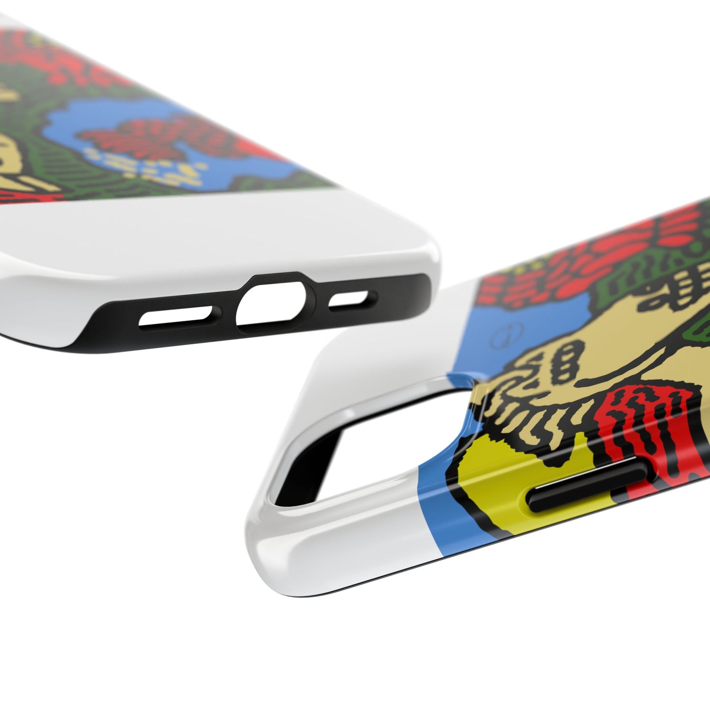 Galloping carefree through life Tough Phone Case