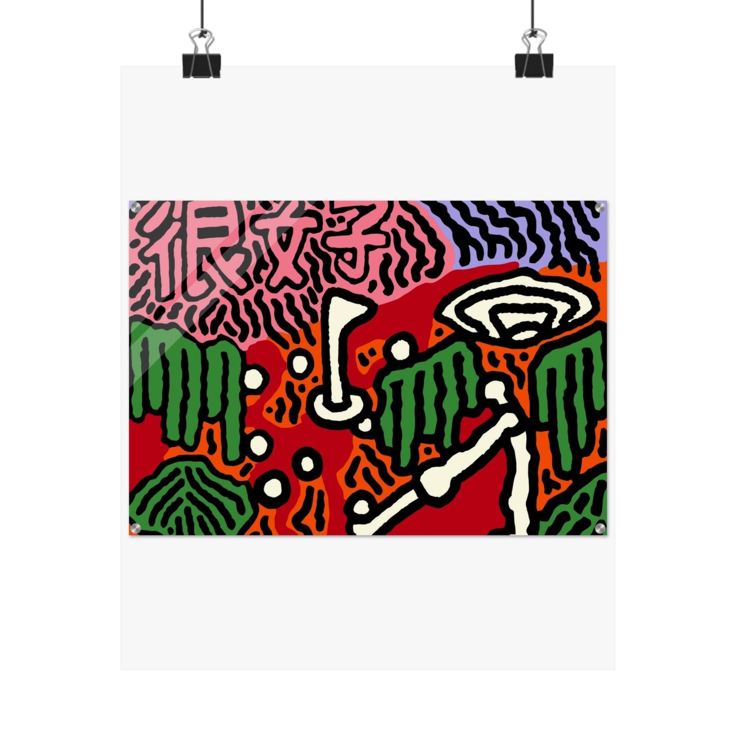 Scoring goals throughout life Matte Poster Vertical (Small)