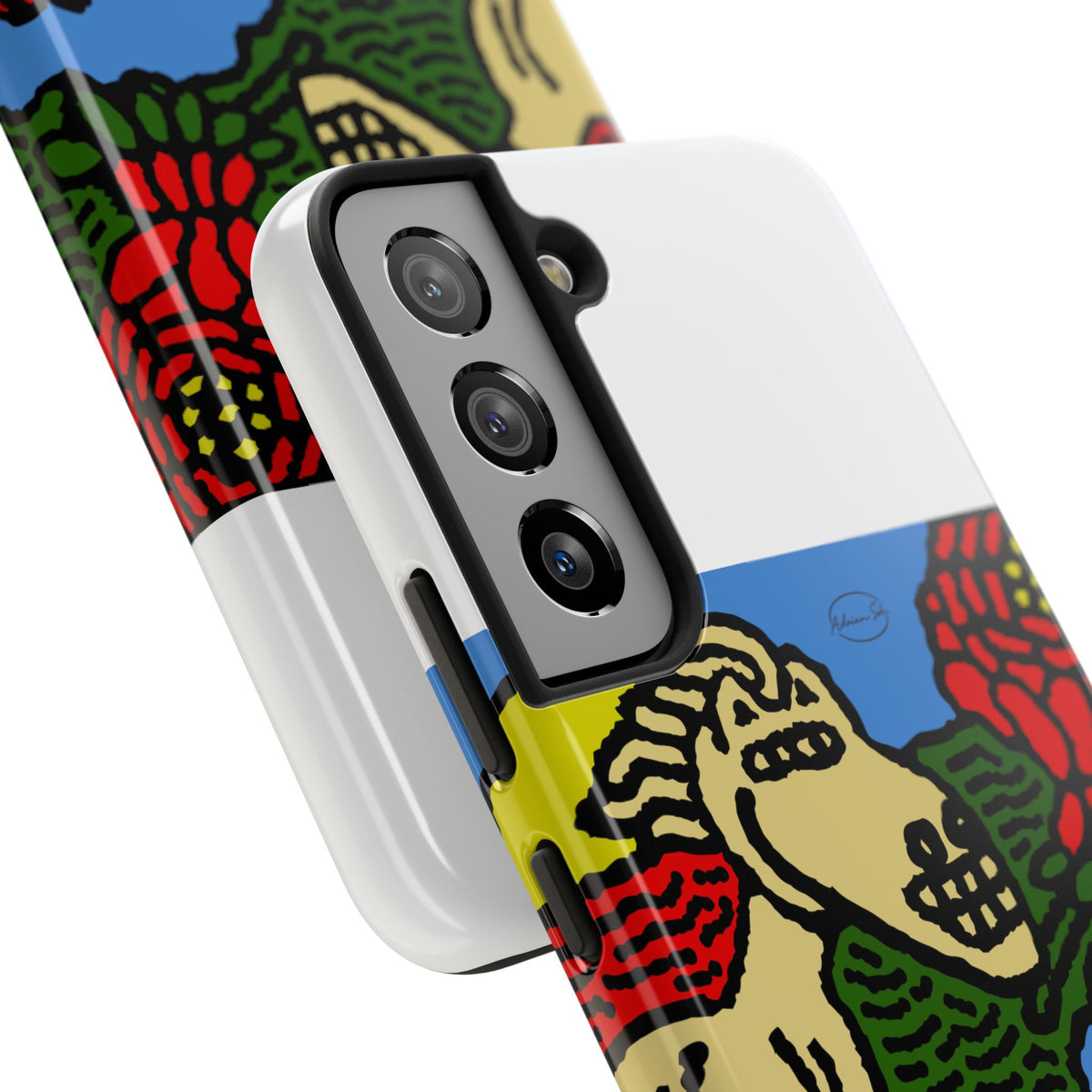 Galloping carefree through life Tough Phone Case