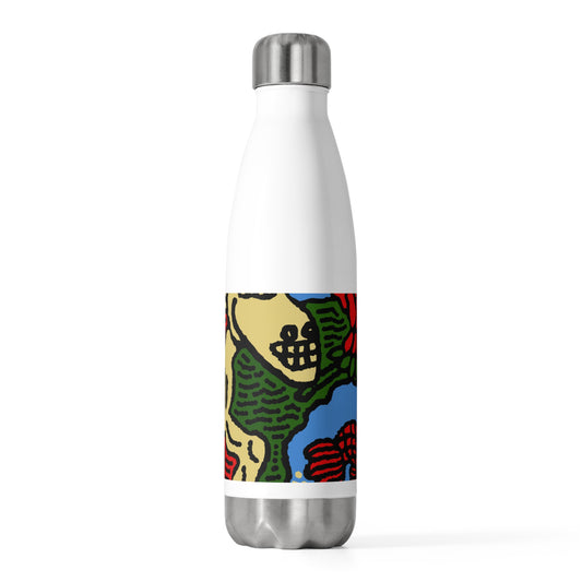 Galloping carefree through life Stainless Steel Water Bottle