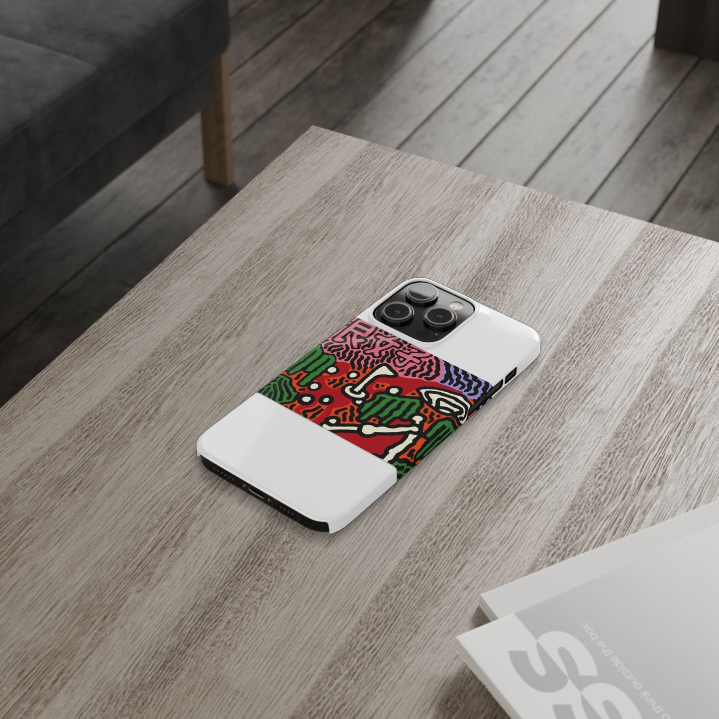 Scoring goals throughout life Slim Phone Case