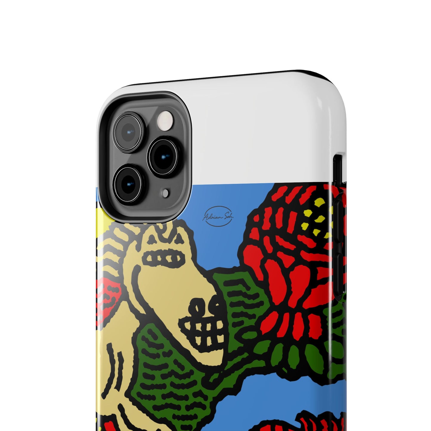 Galloping carefree through life Tough Phone Case