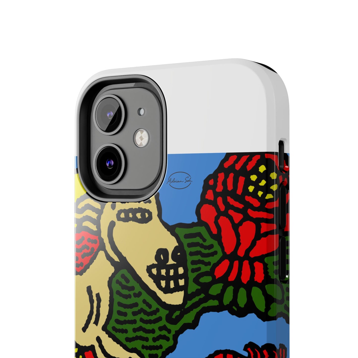 Galloping carefree through life Tough Phone Case