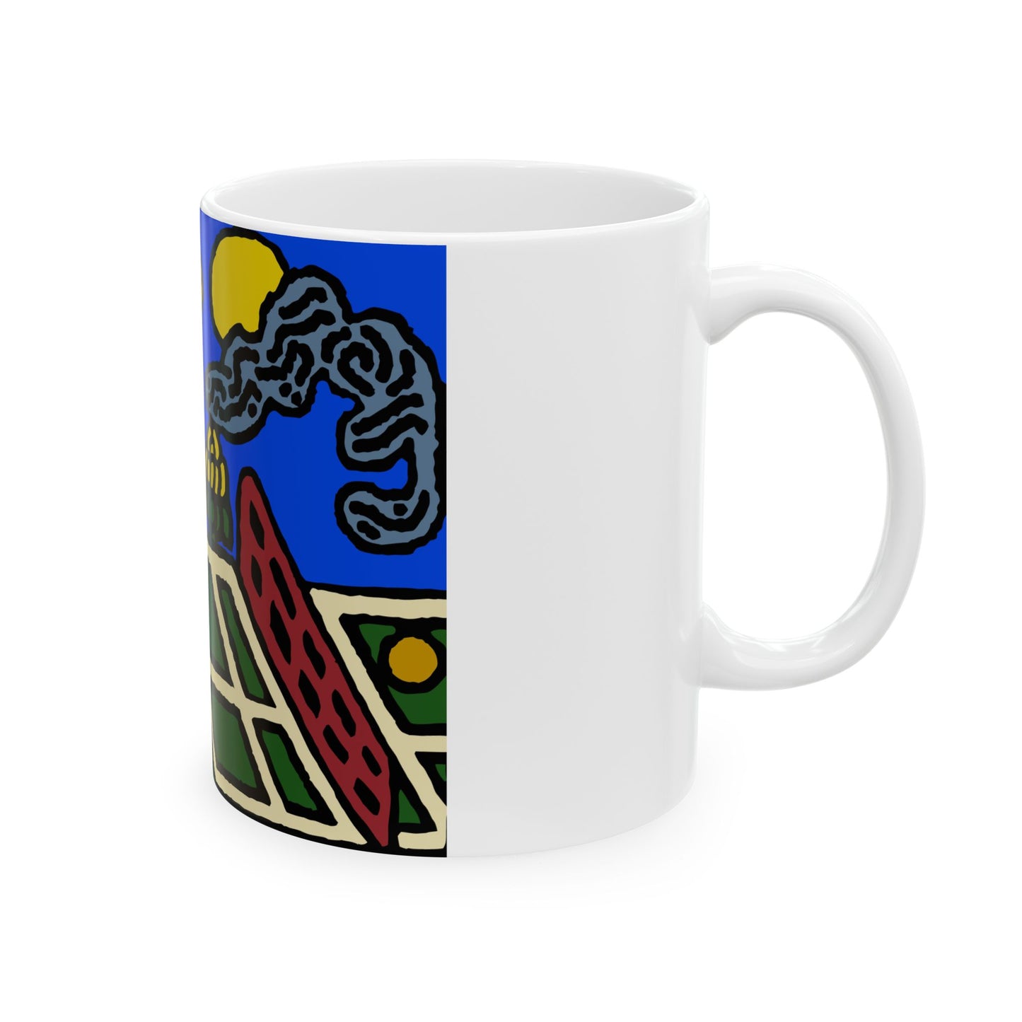 Ready for making big serves in life Ceramic Mug