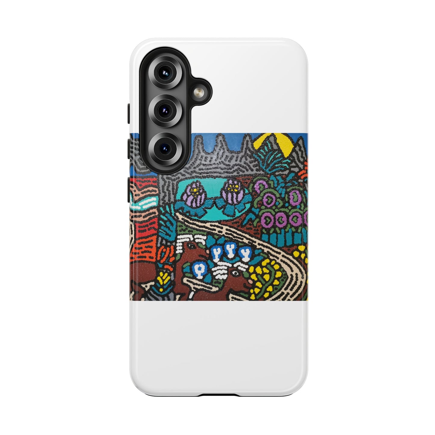 Going to the valley of hope and prosperity Tough Phone Case