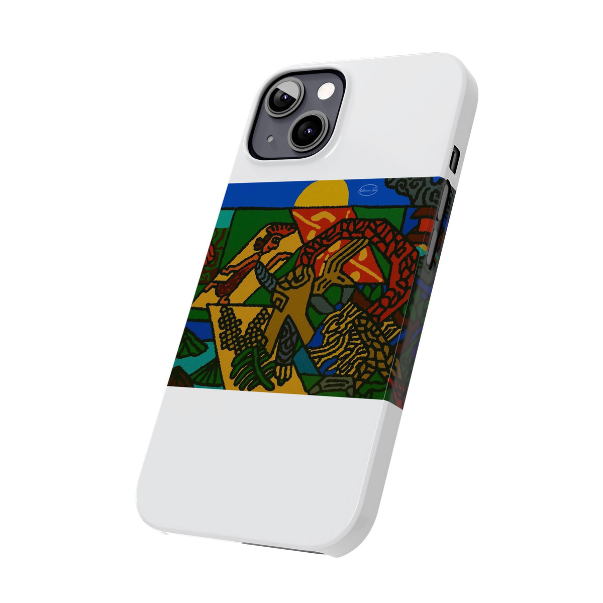 Drawing your own destiny Slim Phone Case