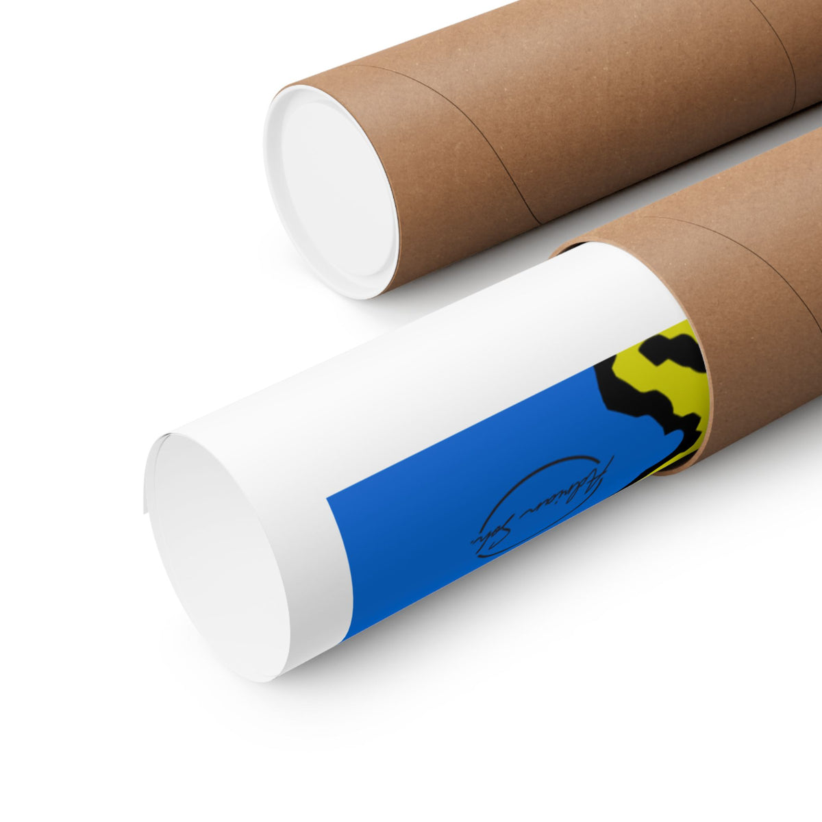 Enjoying our companionship Matte Poster Horizontal (Large)