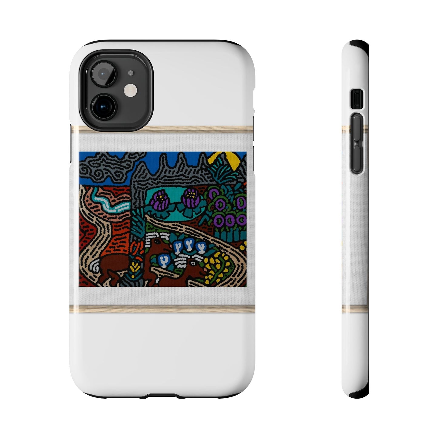 Road to a Sanctuary and Oasis Tough Phone Case